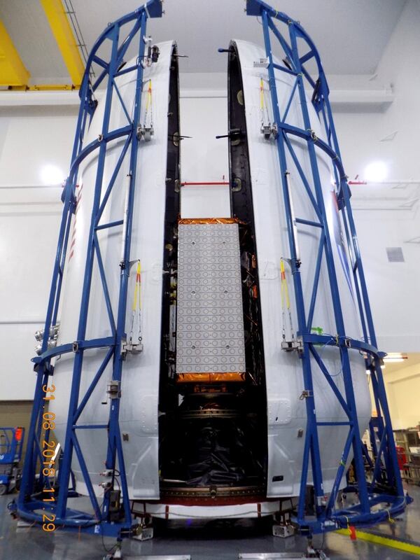 El satélite SAOCOM 1-A fue sometido en los últimos dos meses a un período de prueba y calibración. (Crédito: Prensa CONAE)