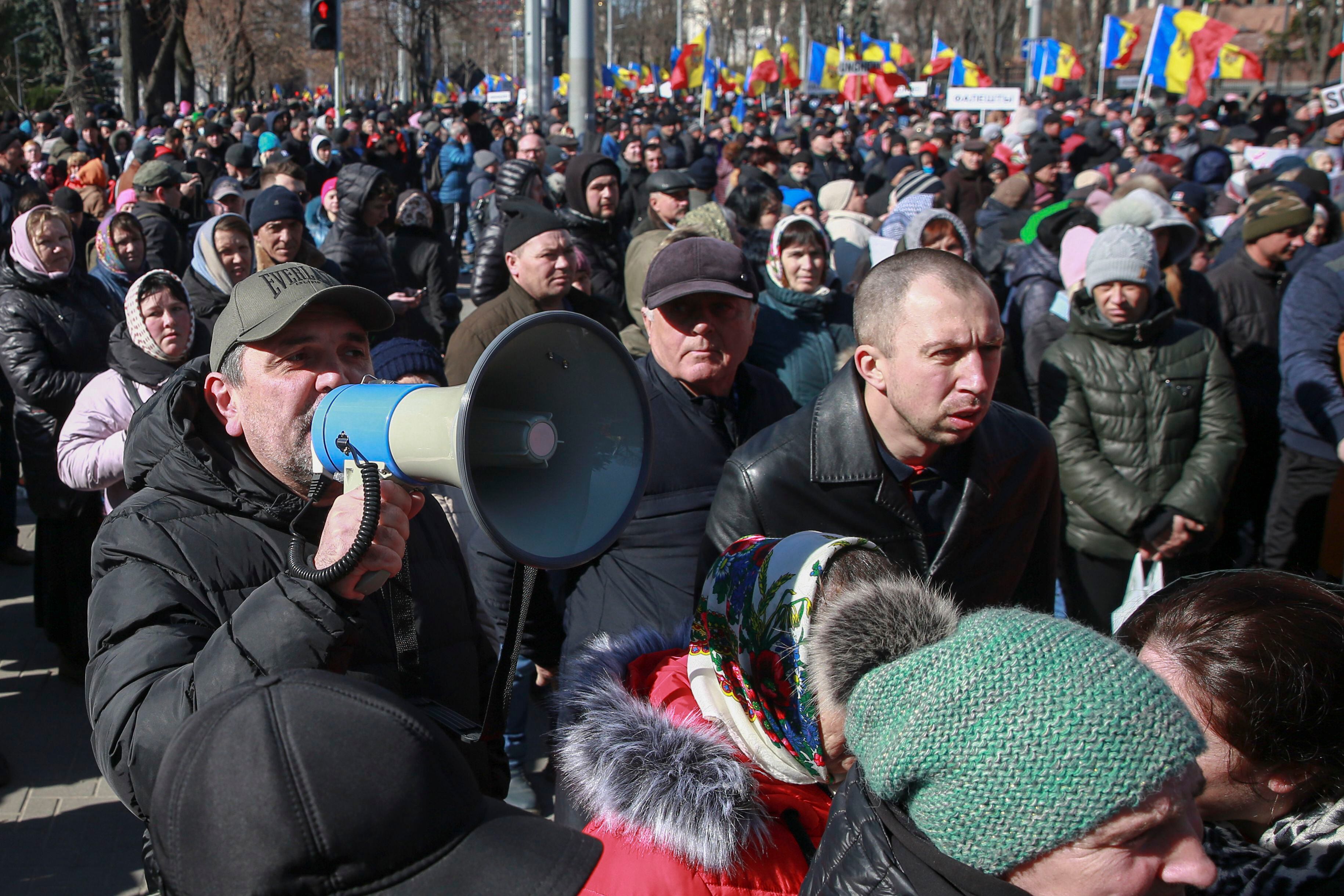 El pasado mes de febrero, Sandu acusó a Rusia de poner en marcha una “guerra híbrida” contra el país para lograr la caída del Gobierno mediante protestas contra las autoridades, unas acusaciones que fueron criticadas desde Moscú. (AP)