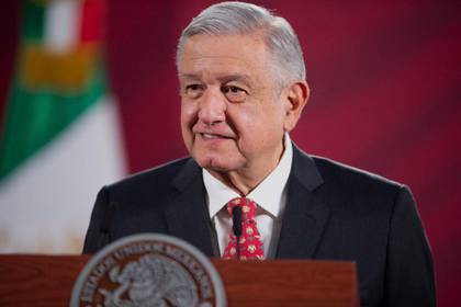 López Obrador agradeció al pueblo de México por hacer caso a las indicaciones de distanciamiento social (Foto: Cortesía Presidencia)