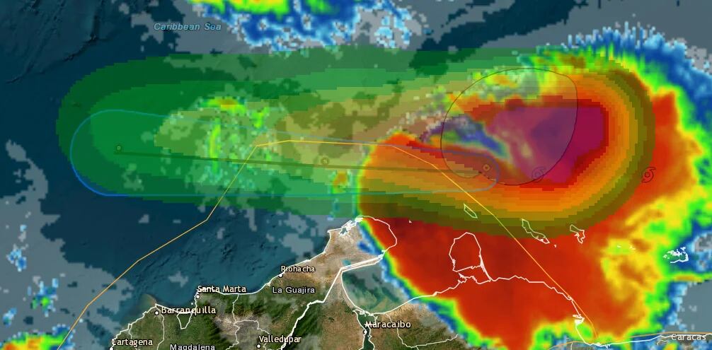 Alerta máxima por la llegada de la tormenta tropical Bret a La Guajira