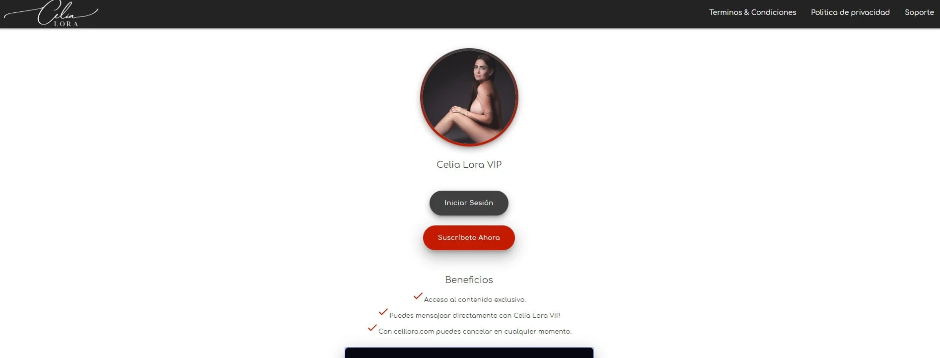 La modelo lanzó su página web con contenido exclusivo. (Foto: Insternet)