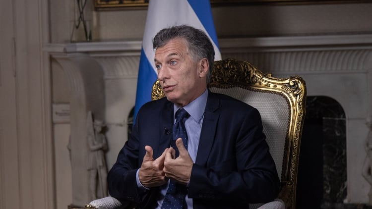 “El riesgo país sube porque en el mundo hay miedo de que los argentinos quieran volver atrás”, dijo hoy el presidente Macri (Bloomberg)