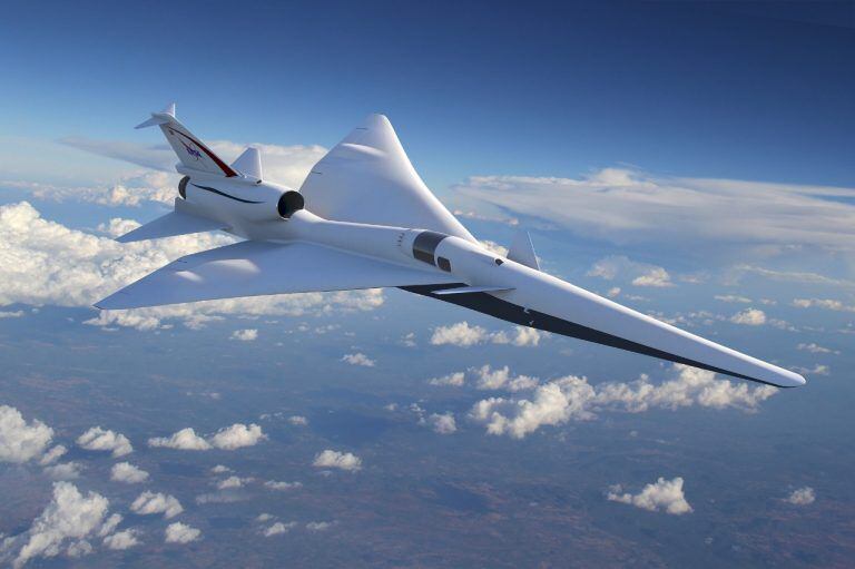 El jet experimental de la NASA X59 podría volar este año, según las autoridades aeronáuticas (NASA)