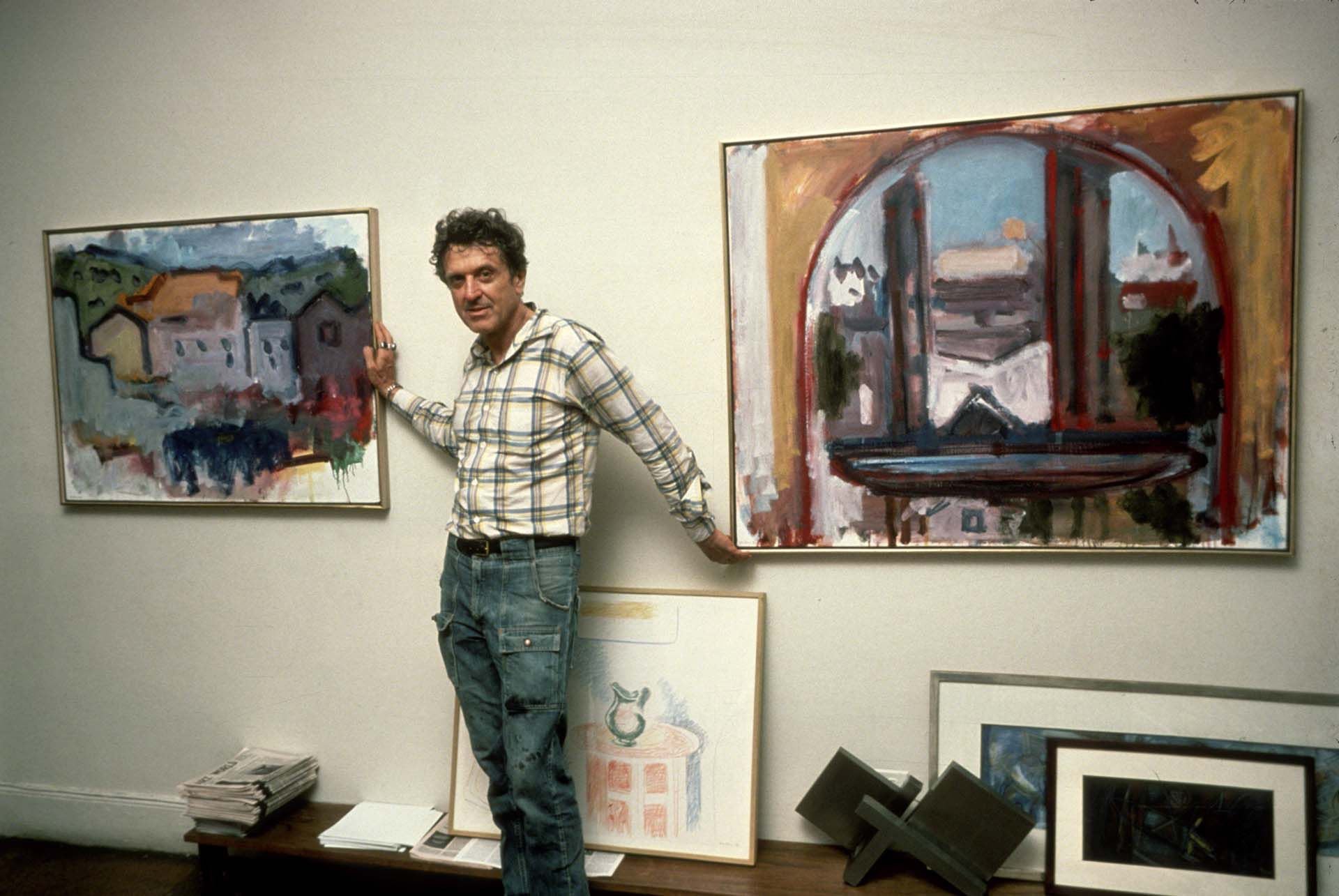 Robert De Niro aun conserva el estudio de pintura de su padre en el Soho (Crédito: Getty)