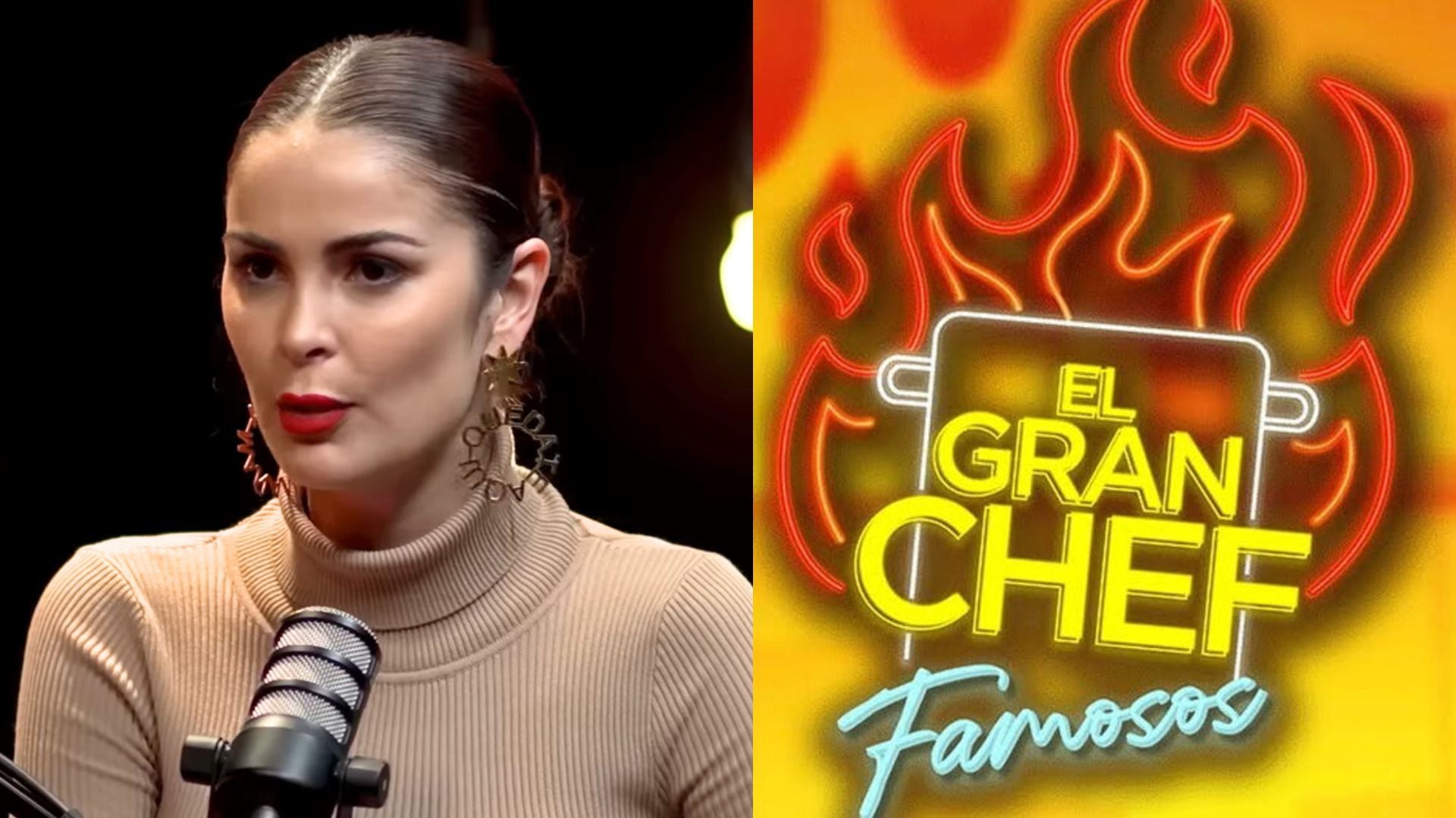 Laura Spoya contó la razón detrás de su eliminación en 'El Gran Chef Famosos'. Créditos a Youtube y Latina TV