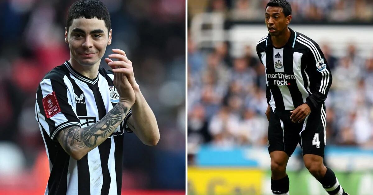 Miguel Almiron's admiration for Nolberto Solano is evident in the dynamics of the English Premier League: “Nobby” outperforms Latin American icons