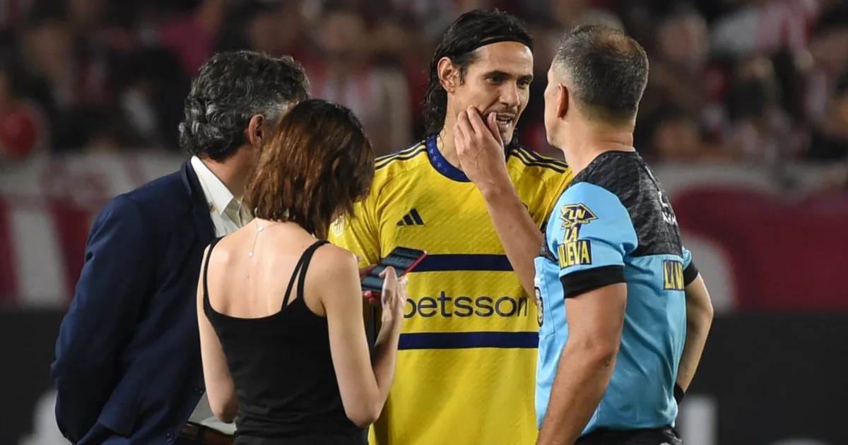 Dopo le polemiche, è diventato noto il dialogo di Cavani nel bel mezzo della sostituzione di Altamirano nella partita tra Estudiantes e Boca