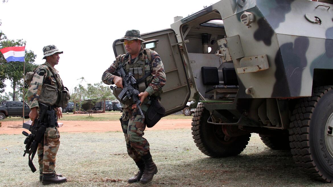 El Ejército ya está en la zona donde opera el EPP AFP 163