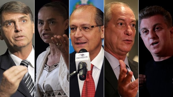 Resultado de imagen para brasil candidatos presidenciales