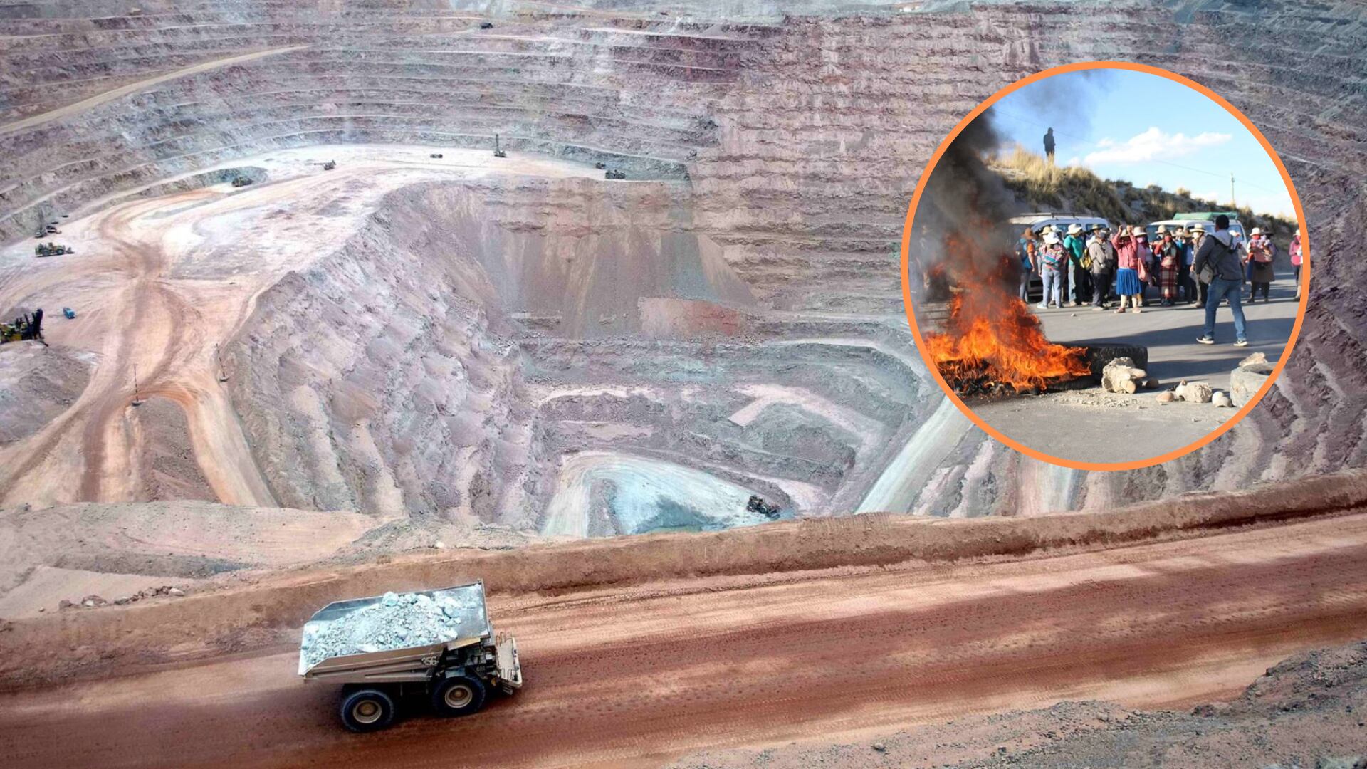 Minería en Perú.