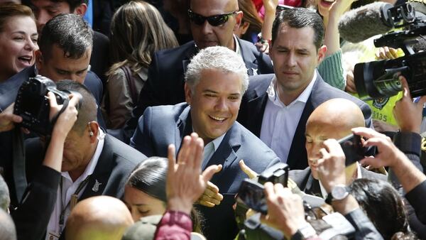 Iván Duque, el flamante presidente colombiano (Reuters)