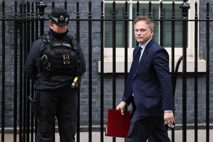 El ministro de transporte Grant Shapps (REUTERS/Tom Nicholson)