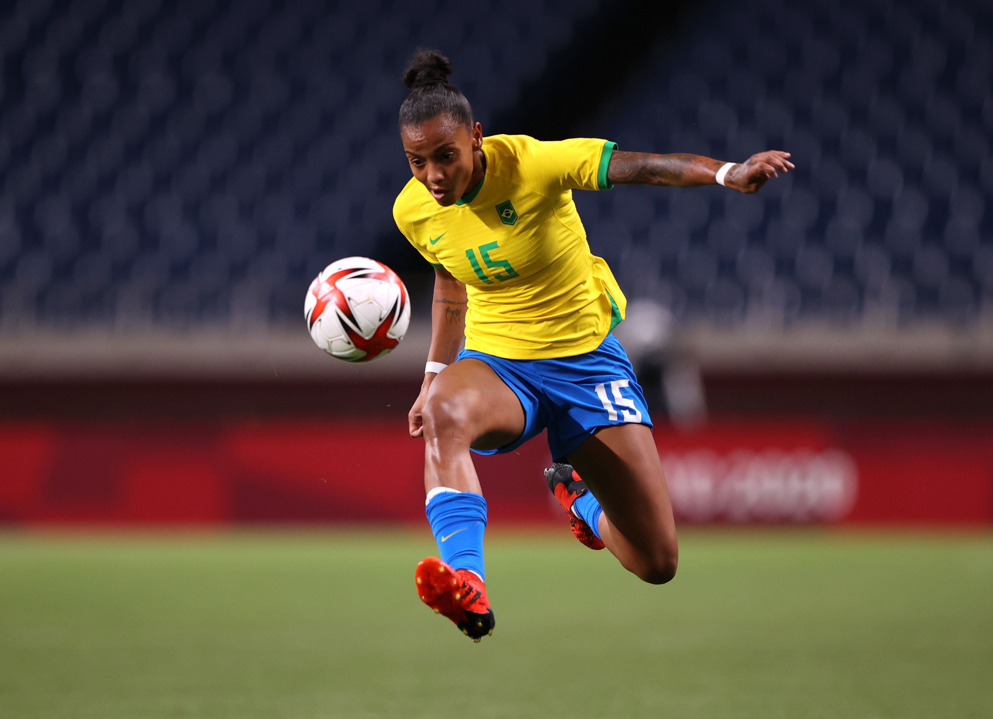 La explosiva goleadora seleccionó a Neymar y Marta como sus principales referentes en el deporte (Foto: Reuters)
