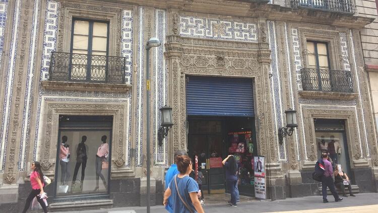 La Casa de los Azulejos, en el centro de la capital mexicana