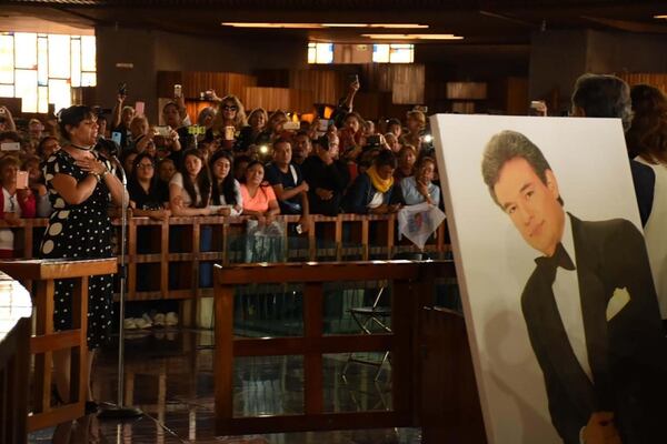 Marysol le cantó a su padre (Foto: Ana Hernández/Infobae México)