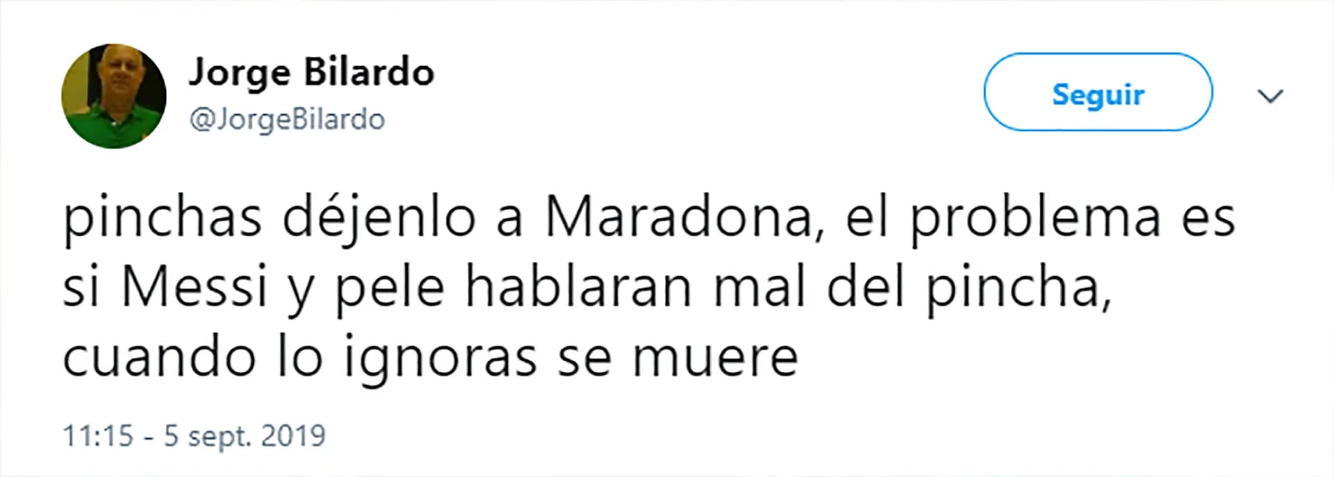 El mensaje del hermano de Bilardo contra Maradona
