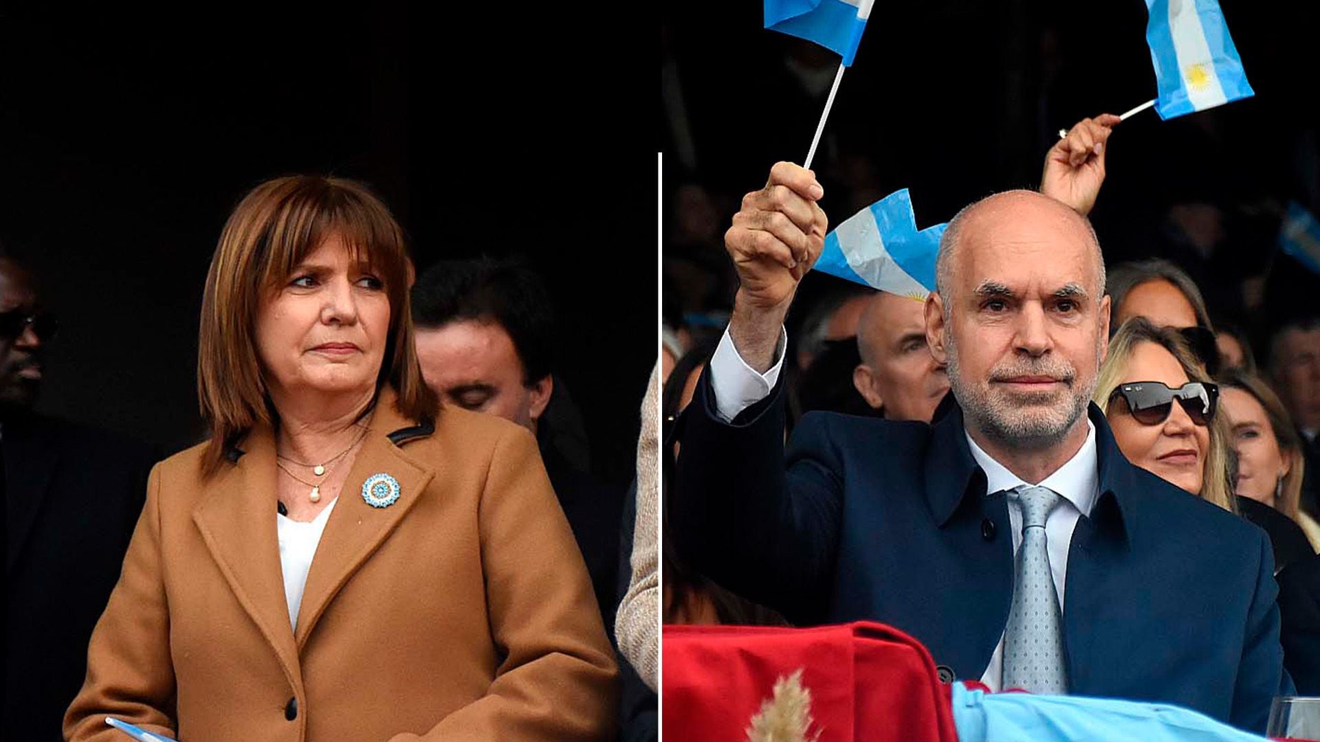 Patricia Bullrich y Horacio Rodríguez Larreta