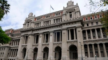 El Palacio de Tribunales, sede de la Cámara Civil y Comercial Federal (NA: Hugo Villalobos)