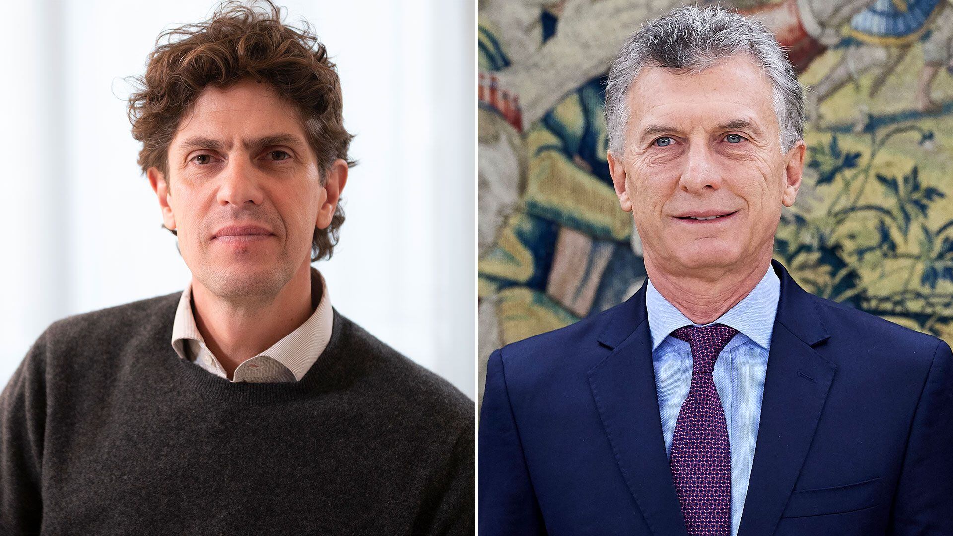 Martín Lousteau y Mauricio Macri