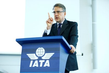 Alexandre de Juniac, director gerente de la Asociación de Transporte Aéreo Internacional. (REUTERS/Pierre Albouy/archivo)