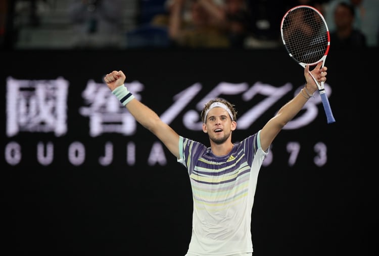 Thiem disputó un gran partido y alcanzó las semifinales - REUTERS/Hannah Mckay