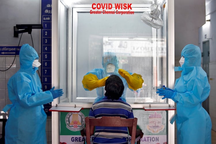 “Lo que hicimos fue adaptar un test desarrollado para dengue a la detección del COVID-19 en un tiempo récord”, indicó Santiago Werbajh, de la Fundación Pablo Cassará