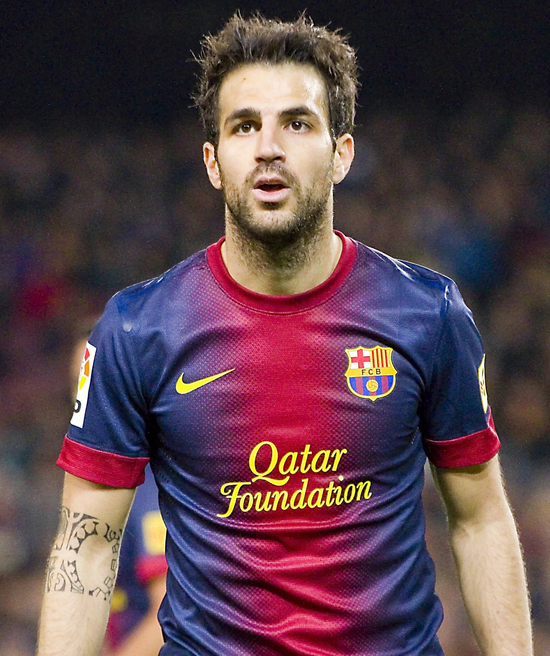 Cesc Fábregas abandonó el Arsenal para unirse al Barcelona (Shutterstock)