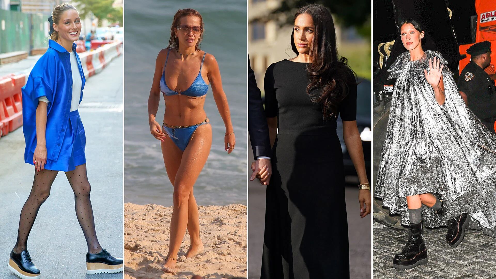 Del incómodo reencuentro familiar de Meghan Markle al día de playa de Rita Ora: celebrities en un click