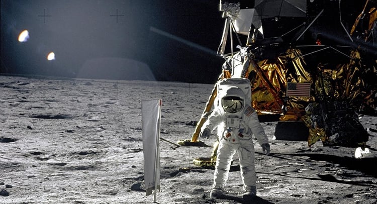 La histórica misión lunar tuvo muchas curiosidades (NASA)