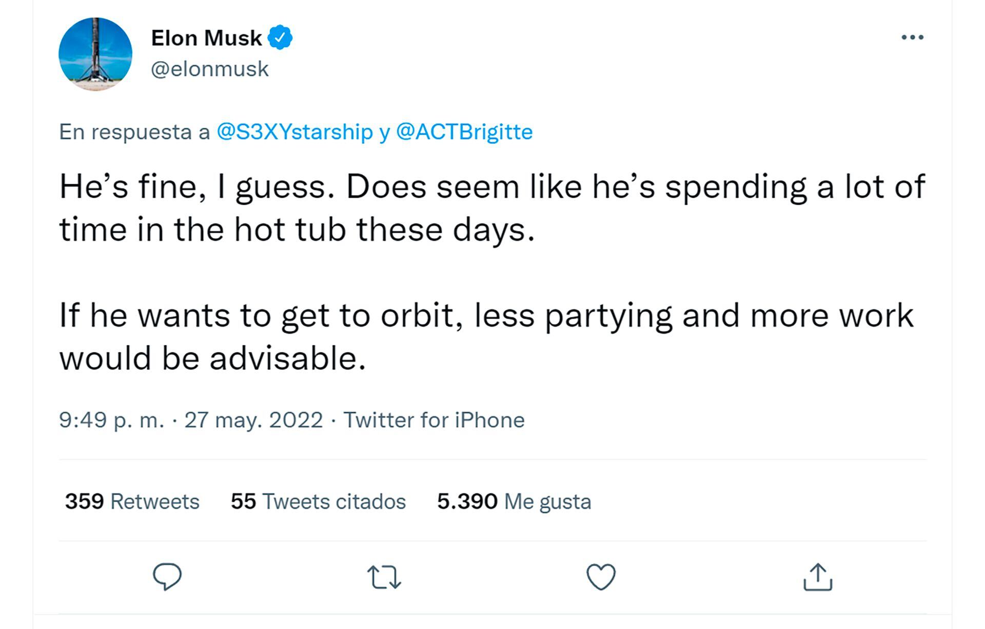 tuits de Musk