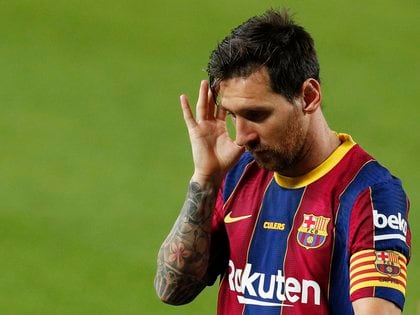 Messi acabó en el cuarto puesto junto a Neymar - REUTERS/Albert Gea