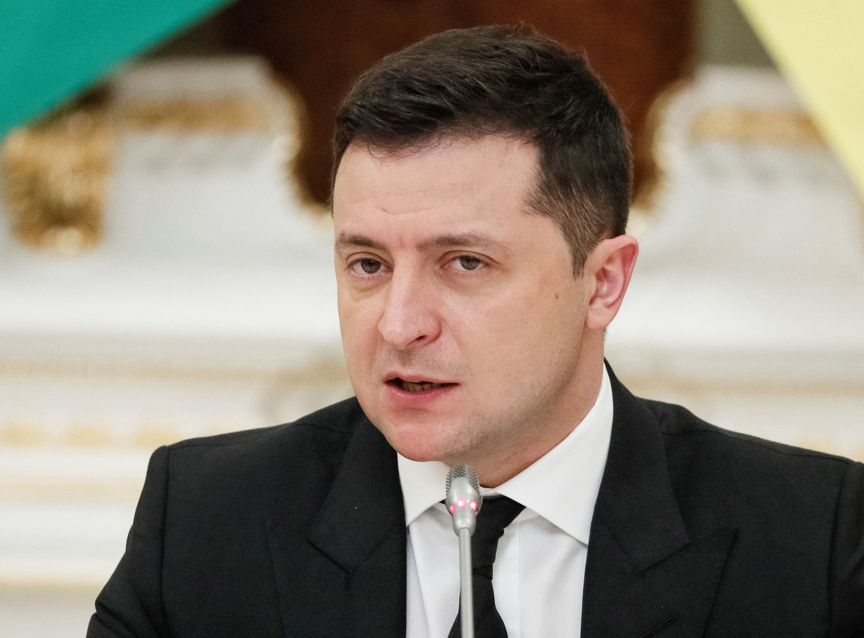 El presidente ucraniano Volodymyr Zelenskiy (REUTERS/Gleb Garanich)