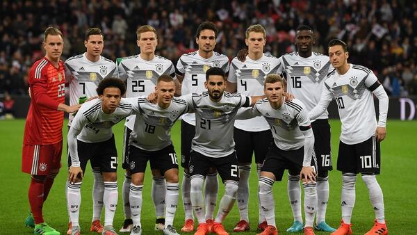 La selección de Alemania se mide ante España, uno de sus rivales al título (Getty Images)