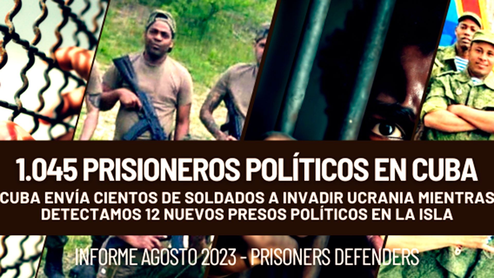 Prisoners Defenders denunció el envío de cientos de soldados cubanos a la guerra en Ucrania (Prisoners Defenders)