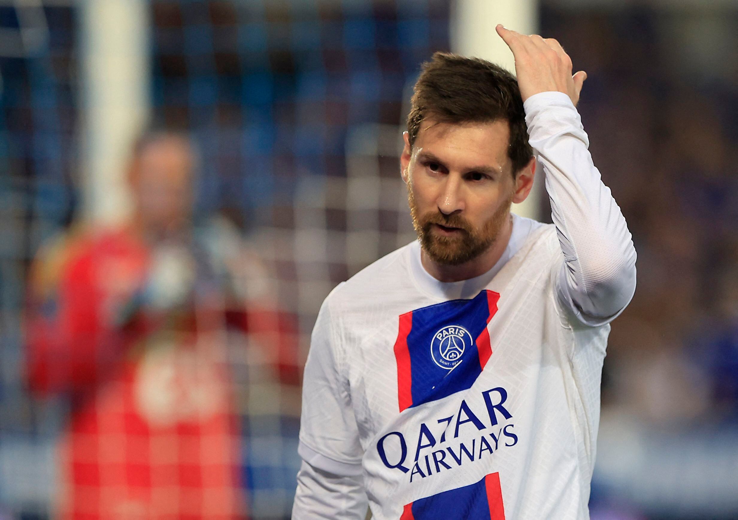 Lionel Messi llegó a 21 goles en la temporada con PSG. (REUTERS/Pascal Rossignol)