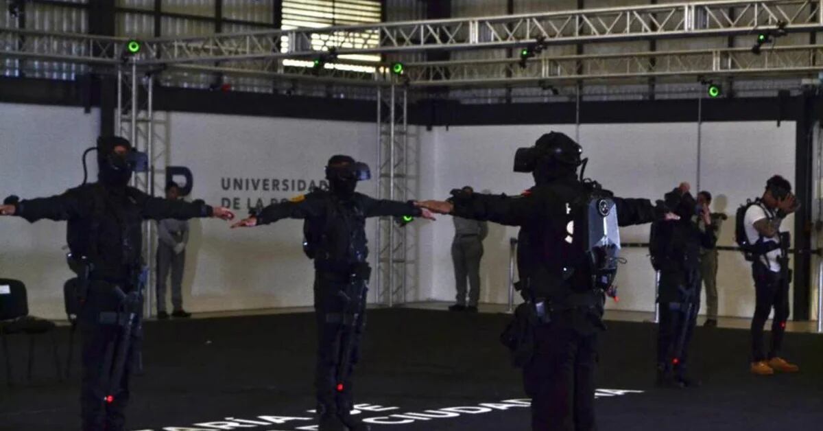 Inauguration of the first virtual reality training center in Latin America for police officers in Mexico City