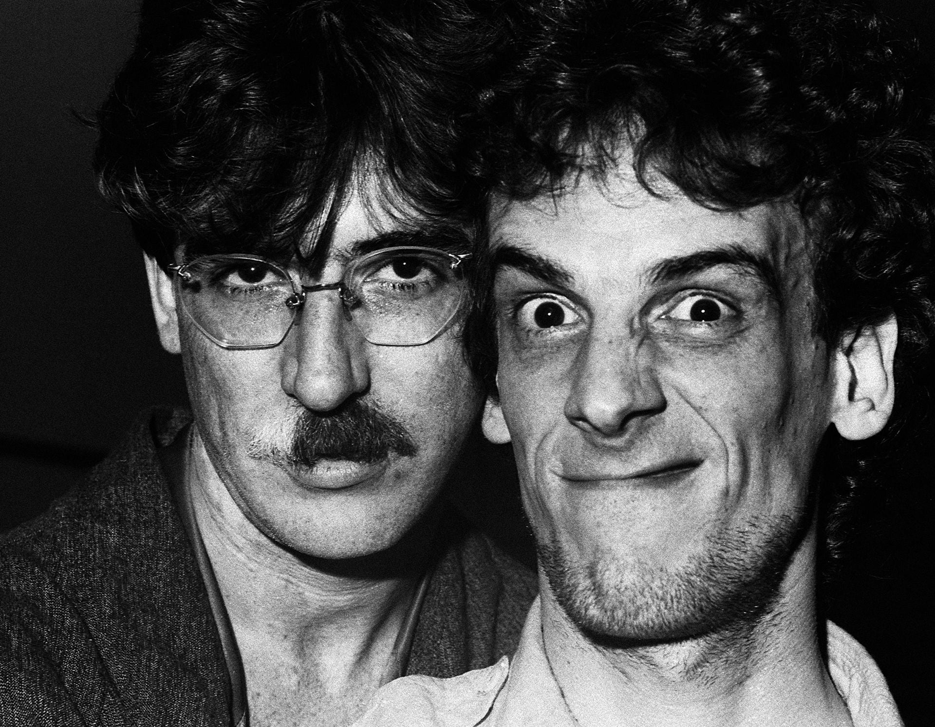 Charly García y Luis Alberto Spinetta (Foto de Hilda Lizarazu)