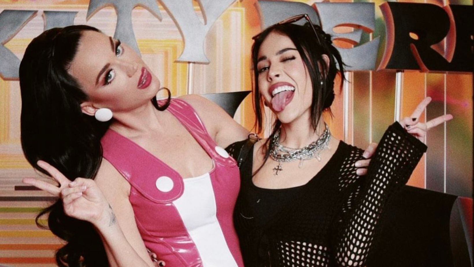 Danna Paola y Katy Perry