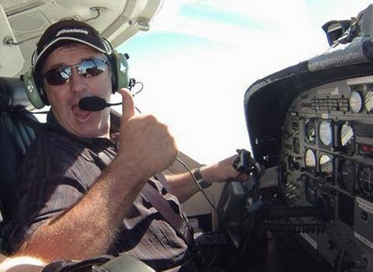 David Ibbotson, el piloto que comandaba la aeronave (Foto: Grimsby Live)