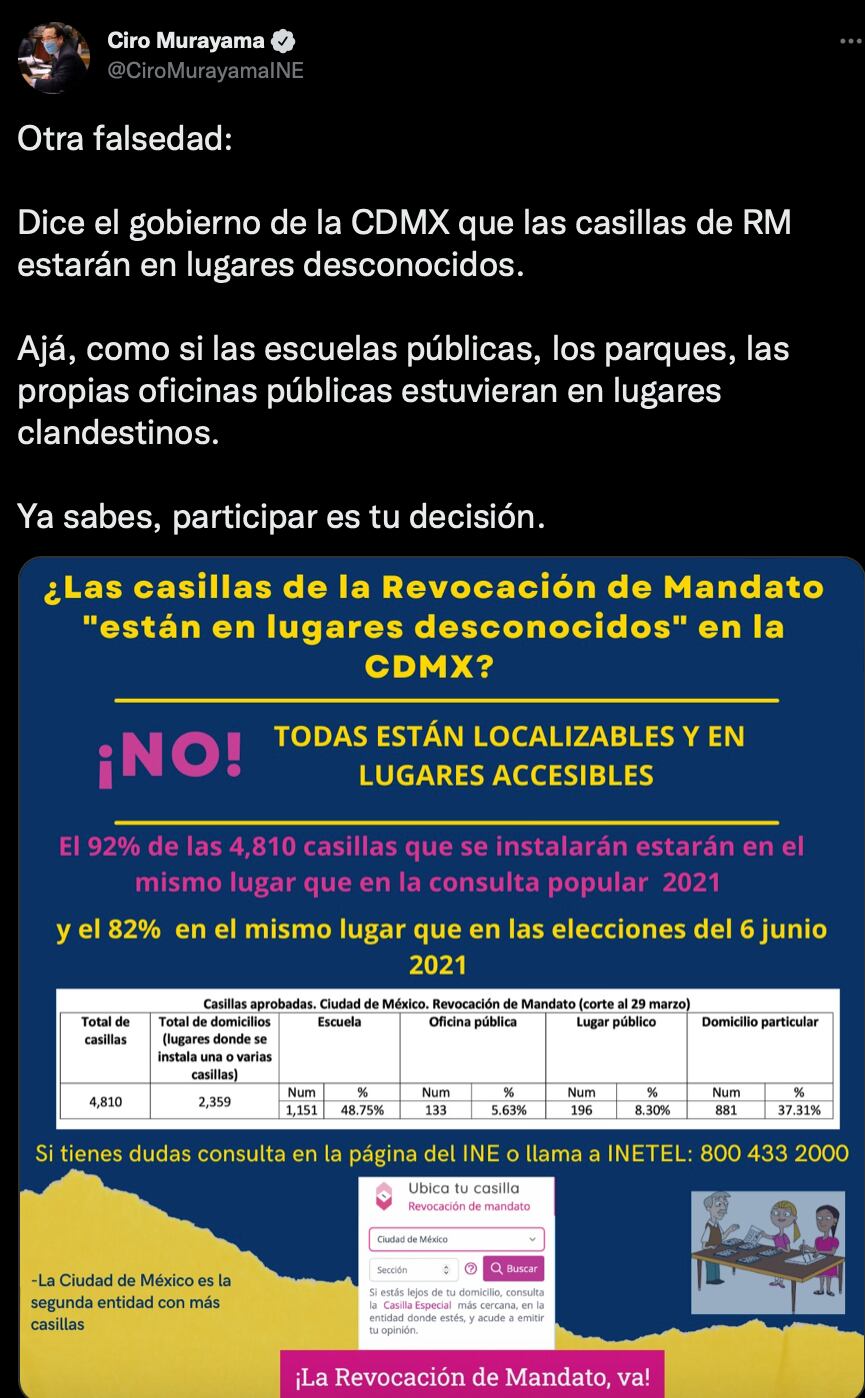 Ciro Murayama IN Claudia Sheinbaum