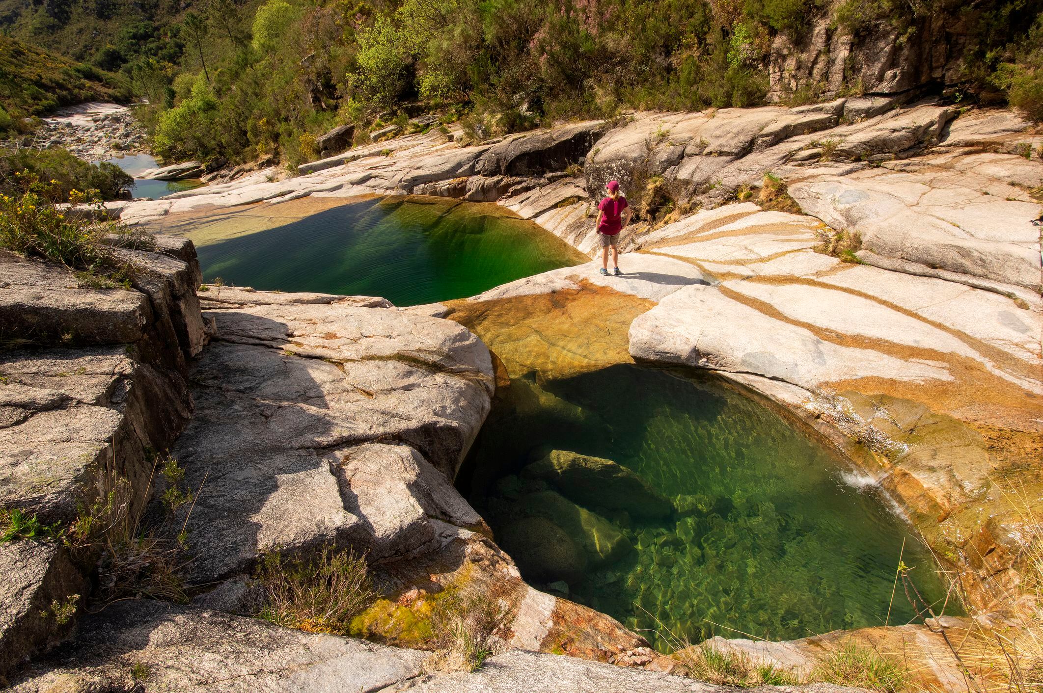 Piscinas naturais no parque natural Gerés-Xurés (Getty Images)