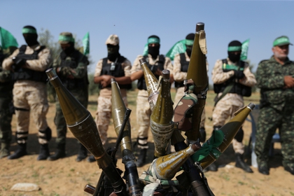 Hamas amaneció con recrudecer las hostilidades contra Israel (REUTERS/Ibraheem Abu Mustafa)