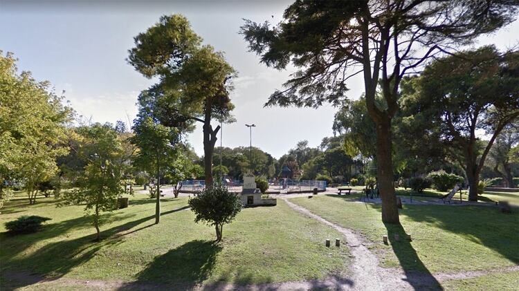 La Plaza del Lago en el barrio Bosque Alegre.