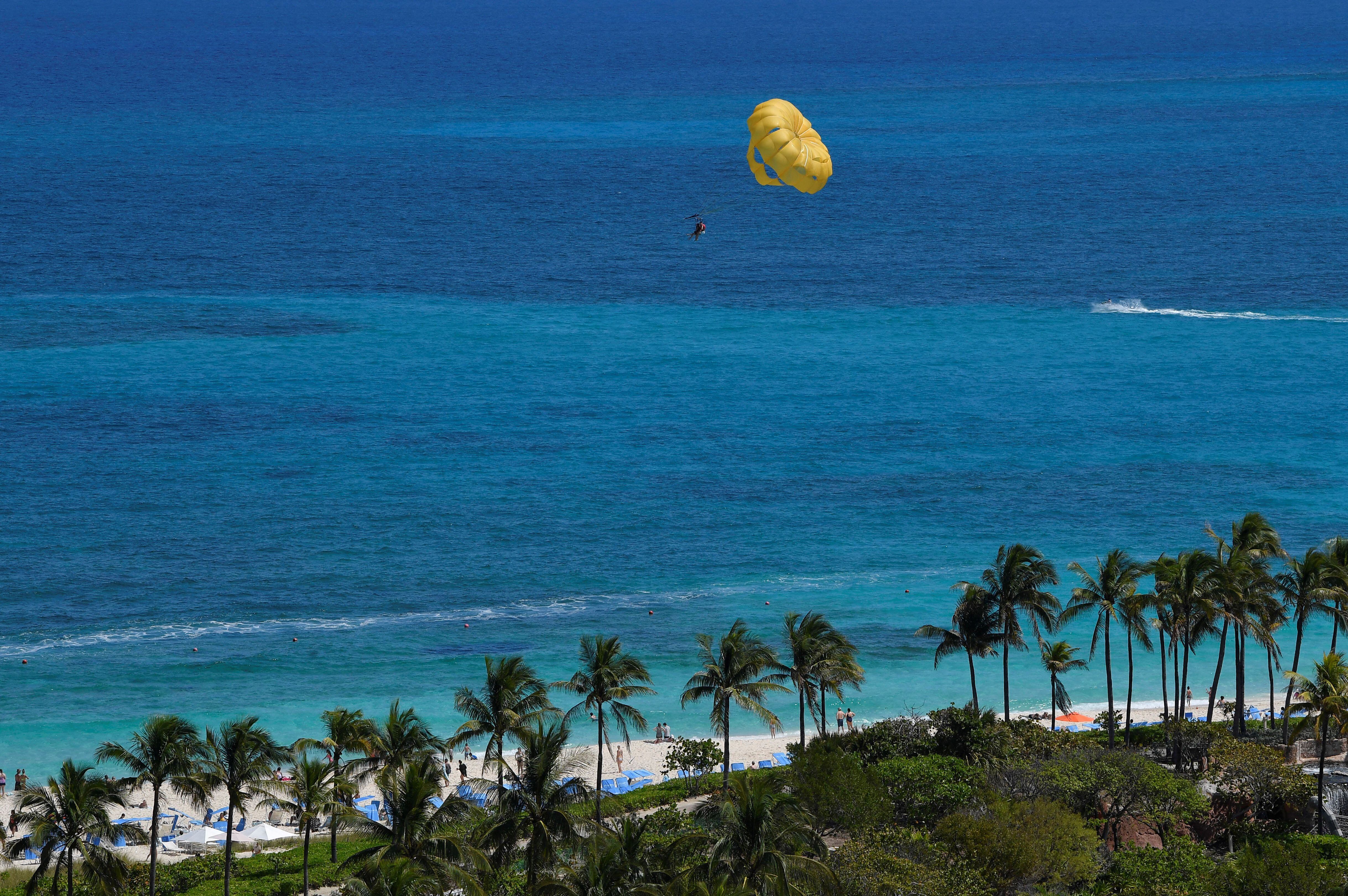 Las playas de la ciudad de Nassau, en las Bahamas (REUTERS/Toby Melville)