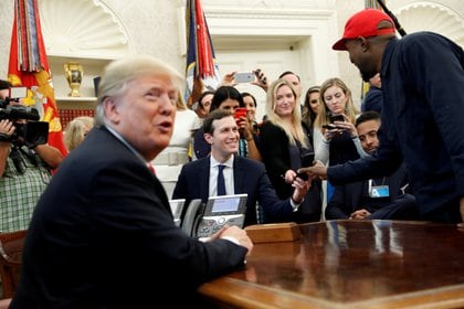 Kanye West anunció que se postulará para la presidencia este año (Foto: REUTERS/Kevin Lamarque)