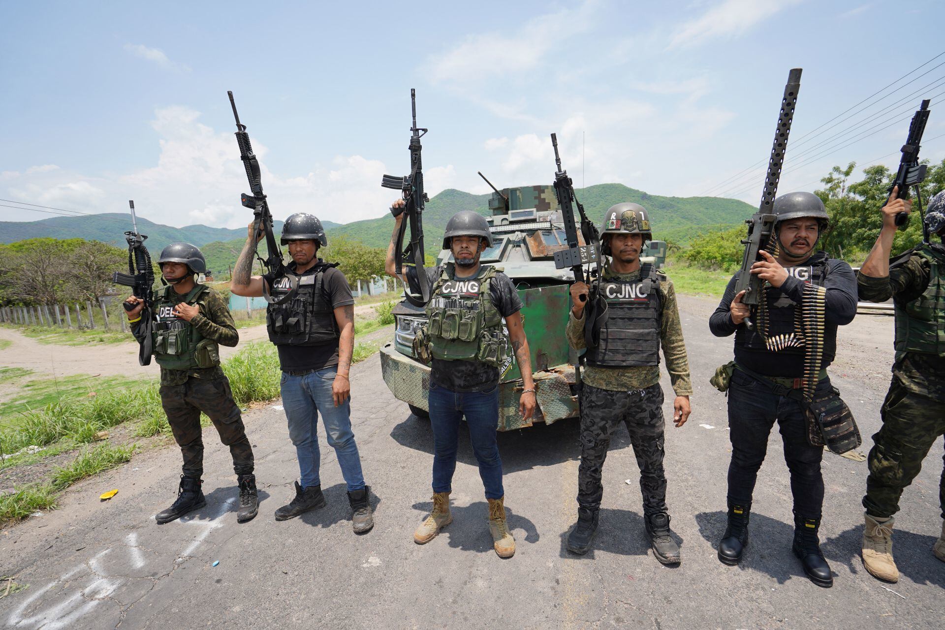 El CJNG ha mantenido una serie de enfrentamientos en Michoacán con Cárteles Unidos. (CUARTOSCURO)
