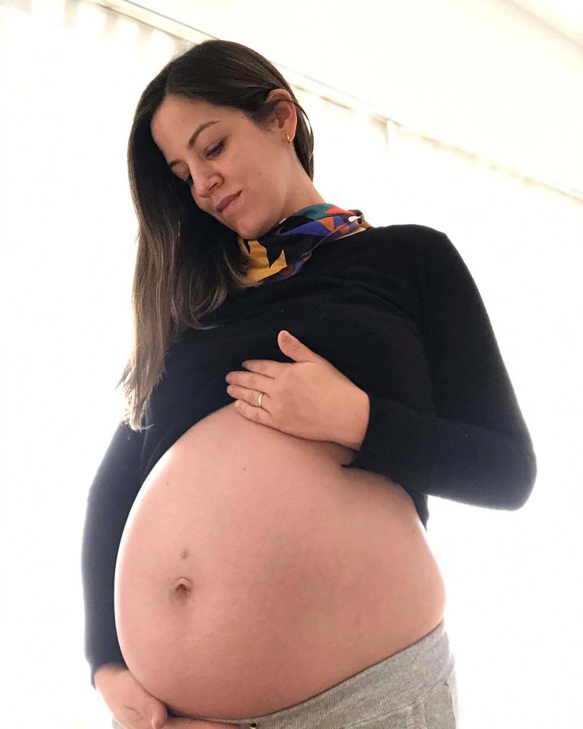 Llegó a la semana 41 y medio de gestación