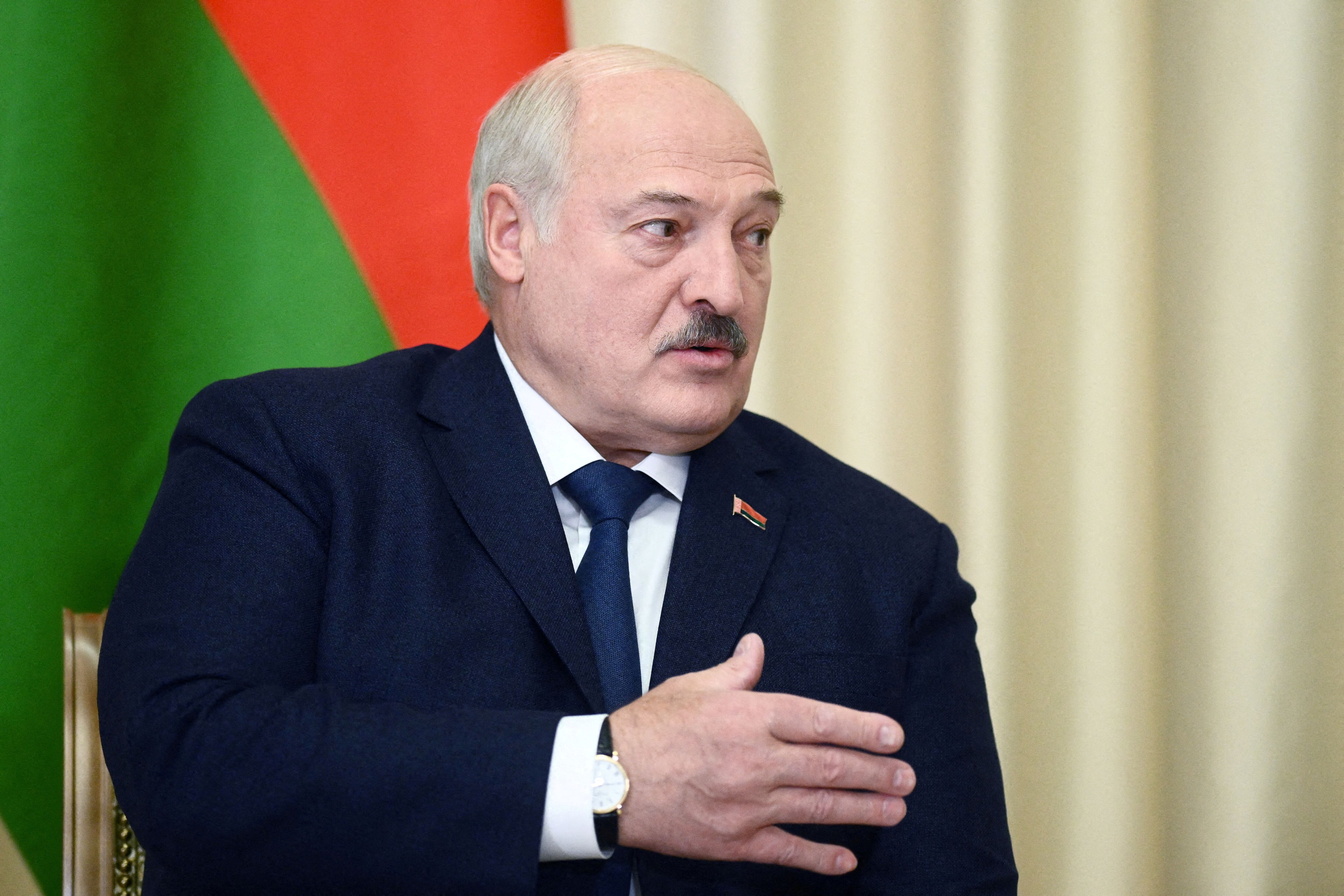 El dictador de Bielorrusia, Alexander Lukashenko. Sputnik/Vladimir Astapkovich/Kremlin via REUTERS ATTENTION EDITORS - THIS IMAGE WAS PROVIDED BY A THIRD PARTY./File Photo