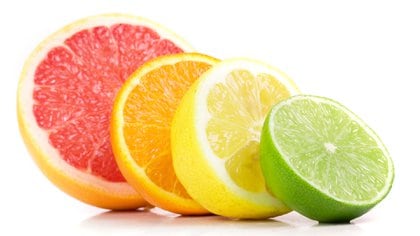 Las mejores fuentes de vitamina C son: las frutas y verduras, especialmente los cítricos