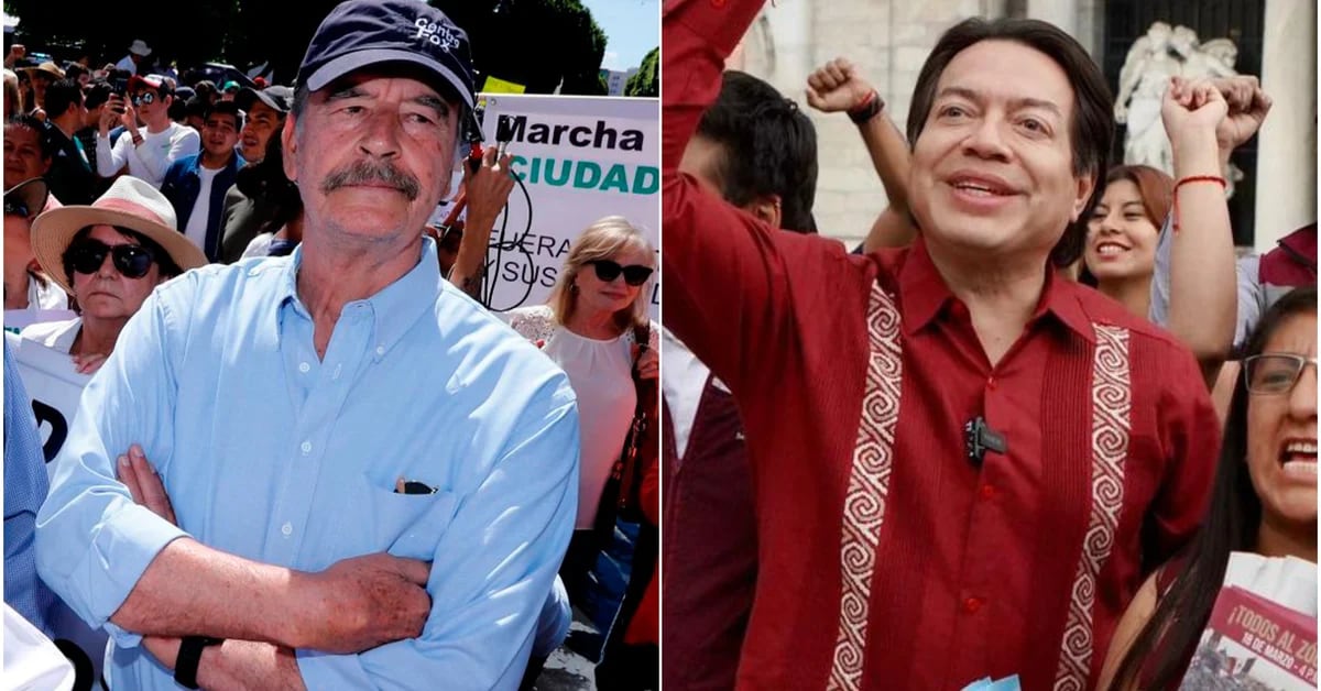 Mario Delgado started a tour to promote AMLO’s march and Fox sent him a warning